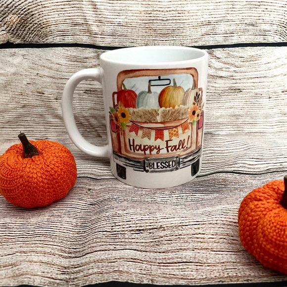 Happy Fall Coffee Mug - Picture 2 of 2